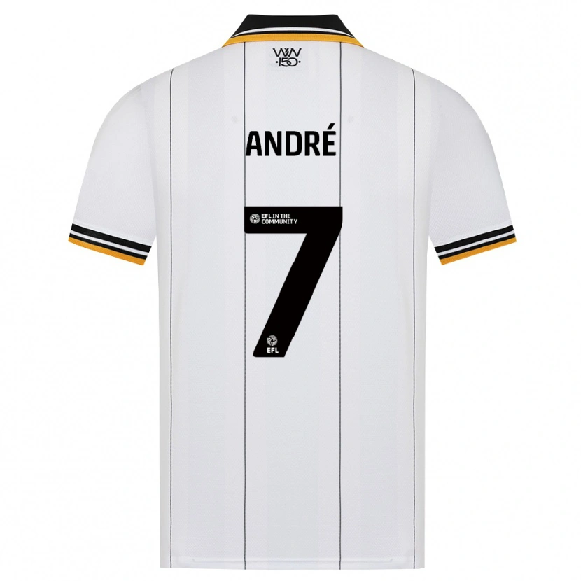 Danxen Mulher Camisola André Trindade Da Costa Neto #7 Laranja Branco Preto Alternativa 2026/27 Camisa Brasil