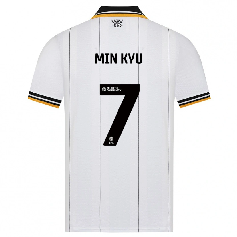 Danxen Mulher Camisola Min-Kyu Ji #7 Laranja Branco Preto Alternativa 2026/27 Camisa Brasil