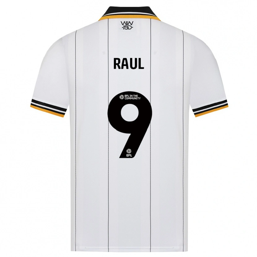Danxen Mulher Camisola Raúl Jiménez #9 Laranja Branco Preto Alternativa 2026/27 Camisa Brasil