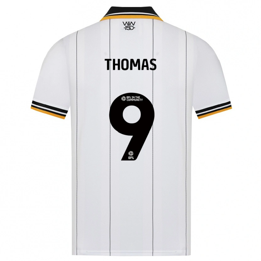 Danxen Mulher Camisola Kaream Thomas #9 Laranja Branco Preto Alternativa 2026/27 Camisa Brasil