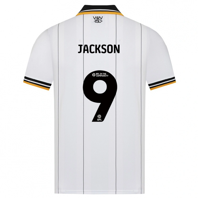 Danxen Mulher Camisola Ricky Jackson #9 Laranja Branco Preto Alternativa 2026/27 Camisa Brasil
