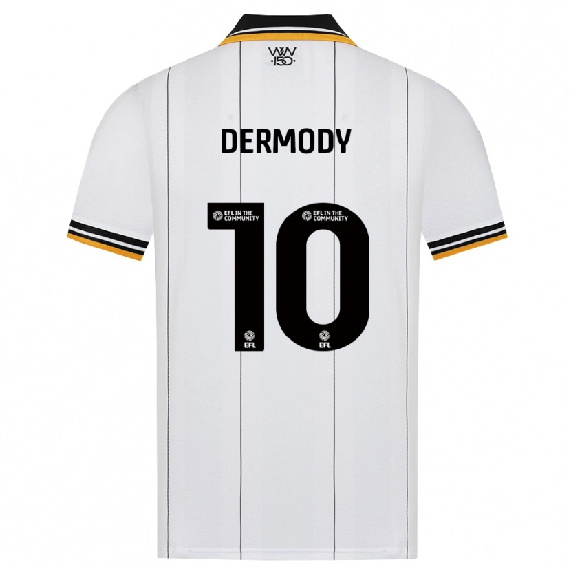 Danxen Mulher Camisola Helen Dermody #10 Laranja Branco Preto Alternativa 2026/27 Camisa Brasil