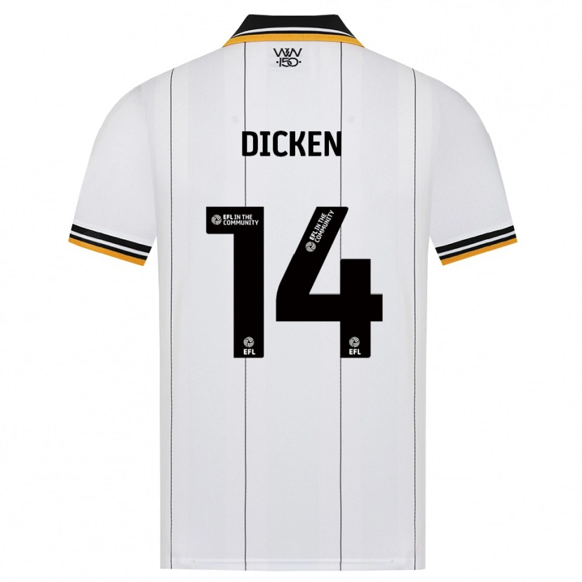 Danxen Mulher Camisola Amy Dicken #14 Laranja Branco Preto Alternativa 2026/27 Camisa Brasil