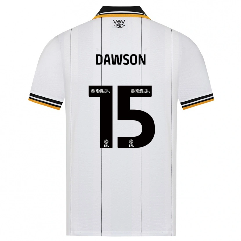 Danxen Mulher Camisola Craig Dawson #15 Laranja Branco Preto Alternativa 2026/27 Camisa Brasil