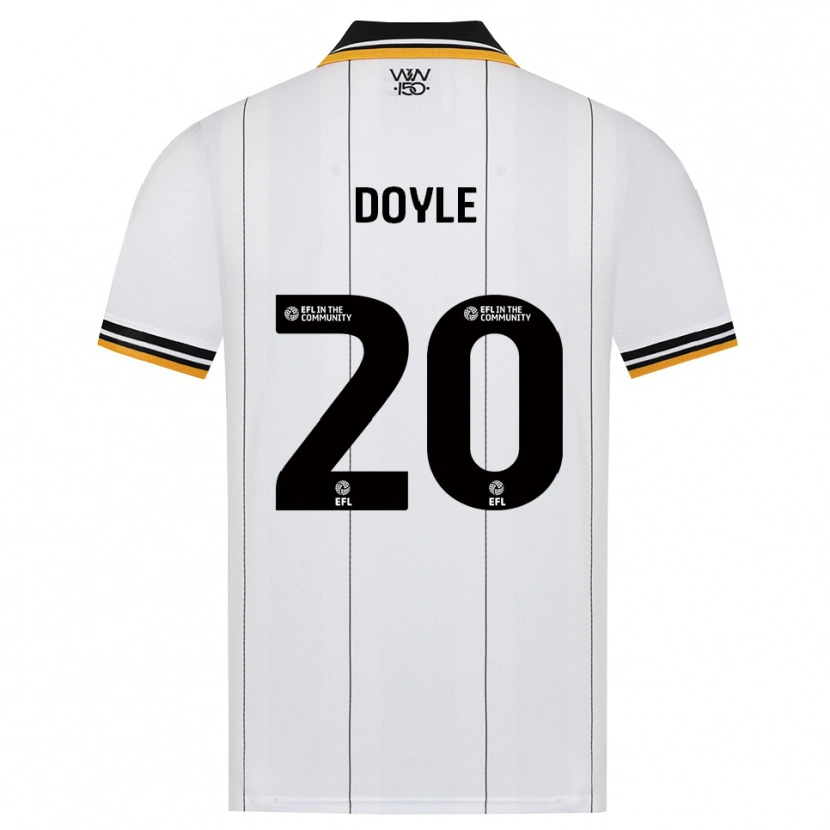 Danxen Mulher Camisola Tommy Doyle #20 Laranja Branco Preto Alternativa 2026/27 Camisa Brasil