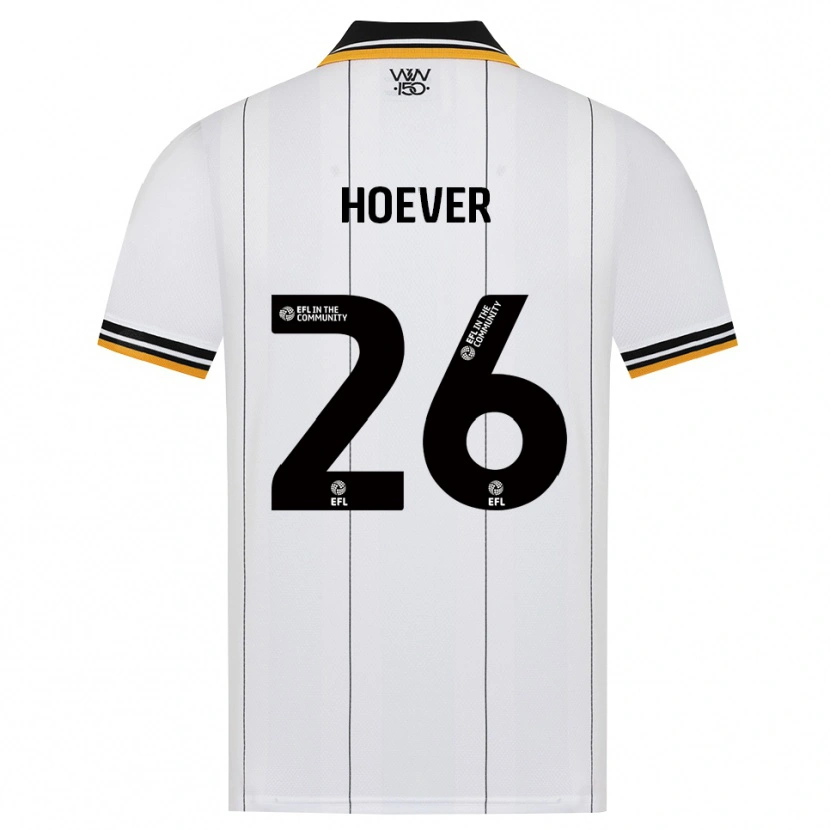 Danxen Mulher Camisola Ki-Jana Hoever #26 Laranja Branco Preto Alternativa 2026/27 Camisa Brasil
