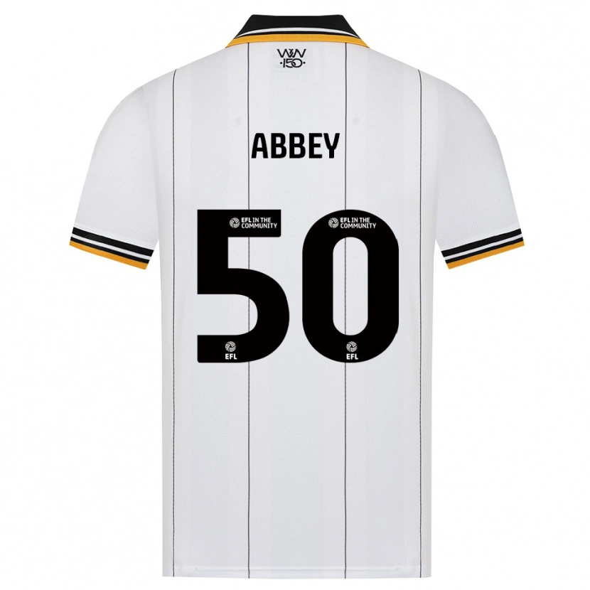 Danxen Mulher Camisola Jerome Abbey #50 Laranja Branco Preto Alternativa 2026/27 Camisa Brasil