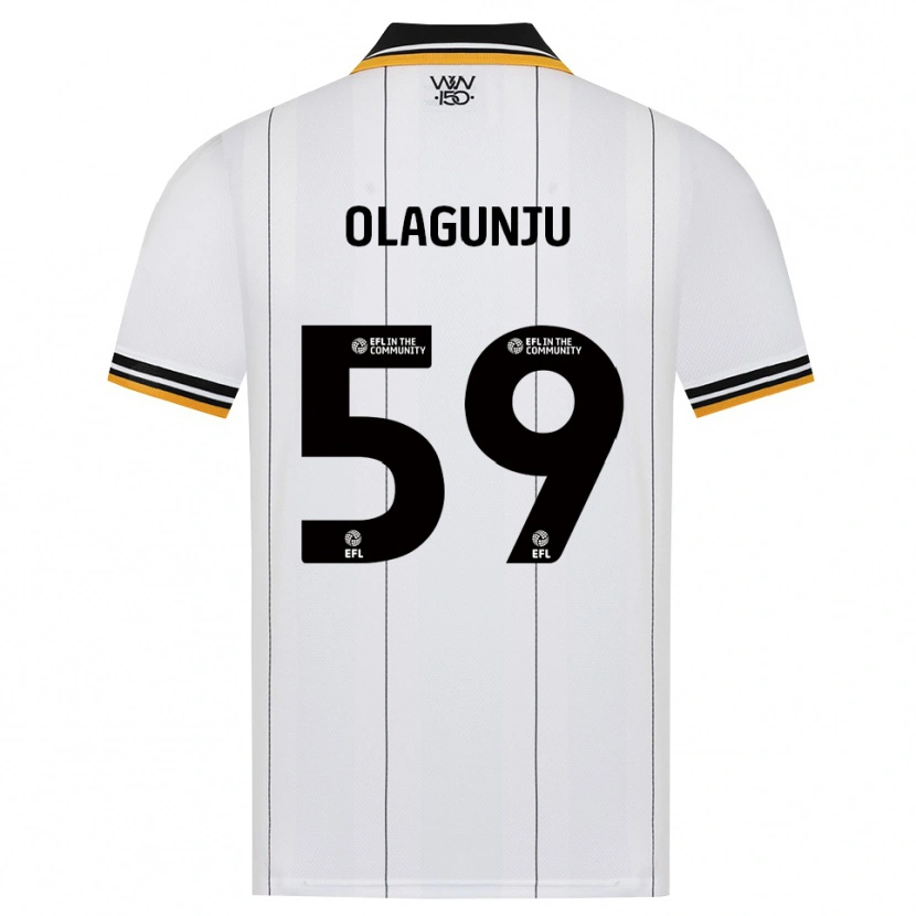 Danxen Mulher Camisola Saheed Olagunju #59 Laranja Branco Preto Alternativa 2026/27 Camisa Brasil