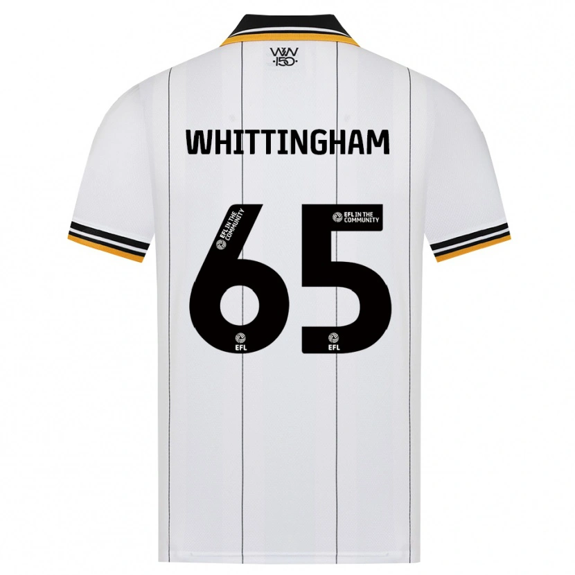 Danxen Mulher Camisola Matthew Whittingham #65 Laranja Branco Preto Alternativa 2026/27 Camisa Brasil