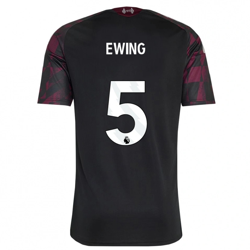 Danxen Mulher Camisola Clae Ewing #5 Preto Branco Roxo Terceiro 2026/27 Camisa Brasil
