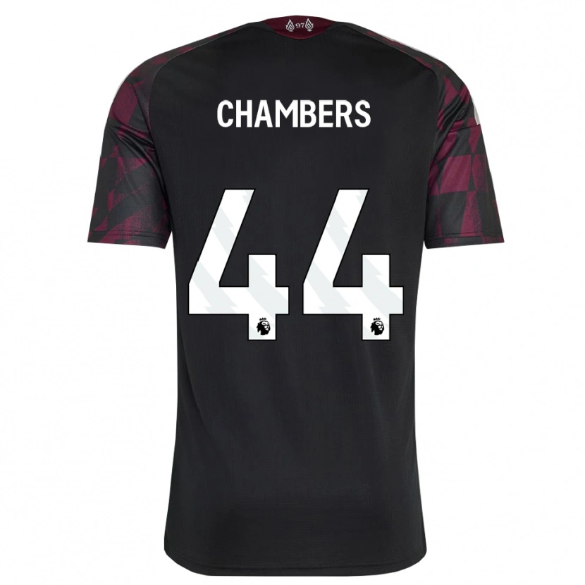 Danxen Mulher Camisola Luke Chambers #44 Preto Branco Roxo Terceiro 2026/27 Camisa Brasil