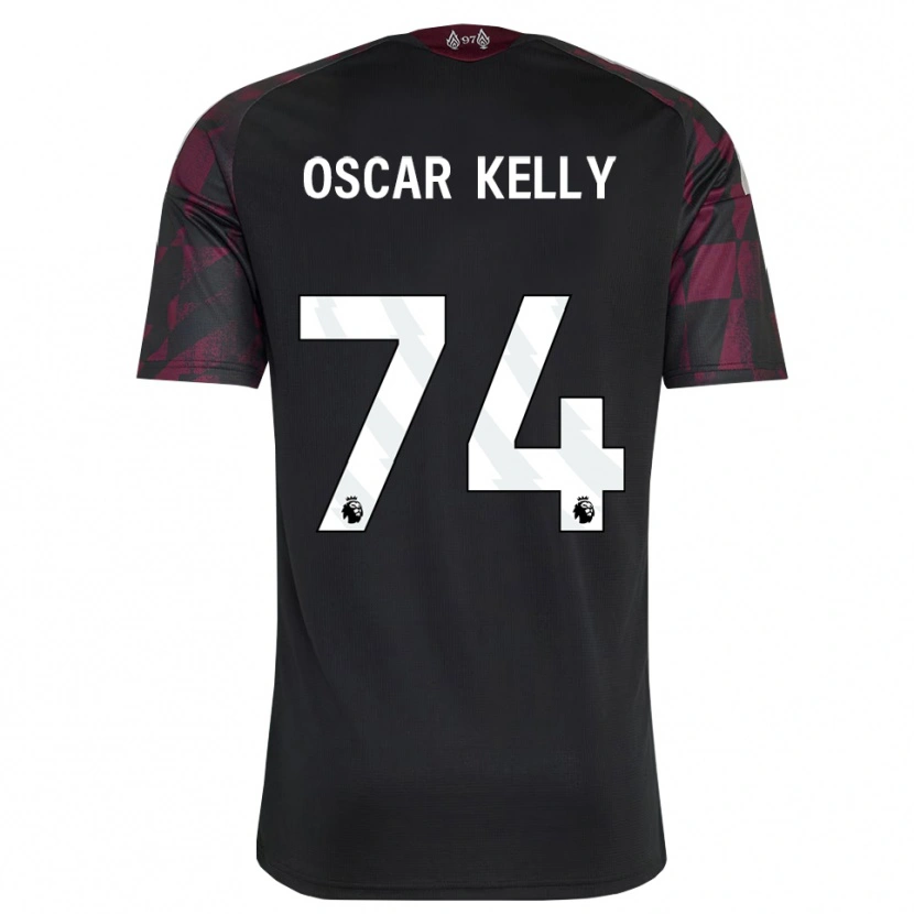 Danxen Mulher Camisola Oscar Kelly #74 Preto Branco Roxo Terceiro 2026/27 Camisa Brasil