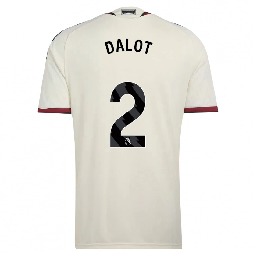 Danxen Mulher Camisola Diogo Dalot #2 Beige Preto Vermelho Terceiro 2026/27 Camisa Brasil