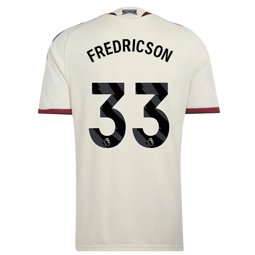 Danxen Mulher Camisola Tyler Fredricson #33 Beige Preto Vermelho Terceiro 2026/27 Camisa Brasil