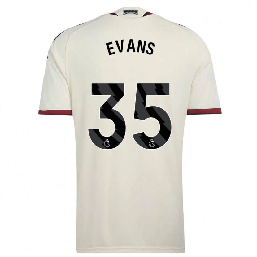 Danxen Mulher Camisola Jonny Evans #35 Beige Preto Vermelho Terceiro 2026/27 Camisa Brasil