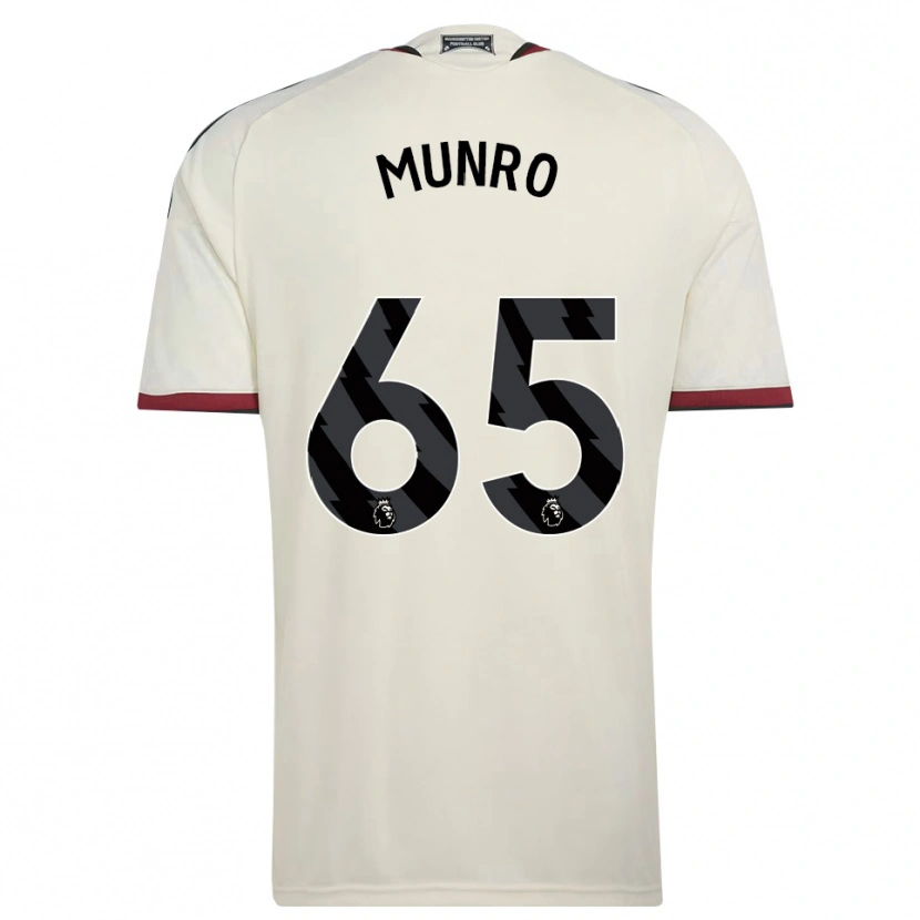 Danxen Mulher Camisola Reece Munro #65 Beige Preto Vermelho Terceiro 2026/27 Camisa Brasil