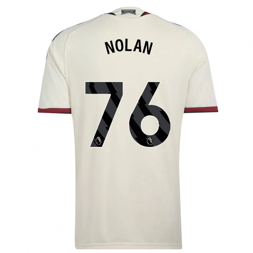 Danxen Mulher Camisola James Nolan #76 Beige Preto Vermelho Terceiro 2026/27 Camisa Brasil
