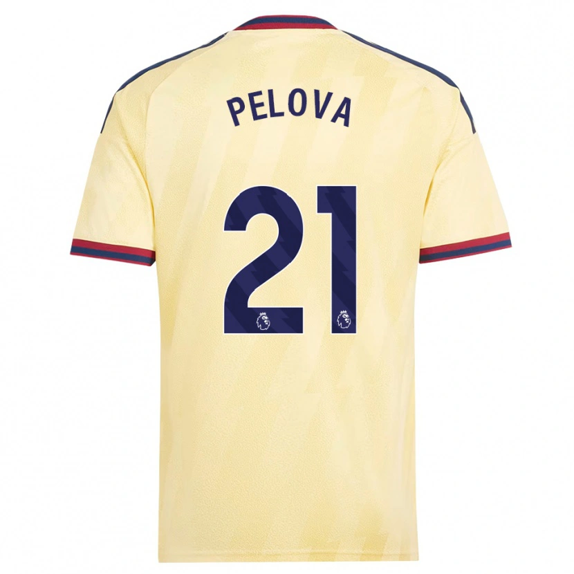Danxen Mulher Camisola Victoria Pelova #21 Amarelo Claro Midnightblue Terceiro 2026/27 Camisa Brasil