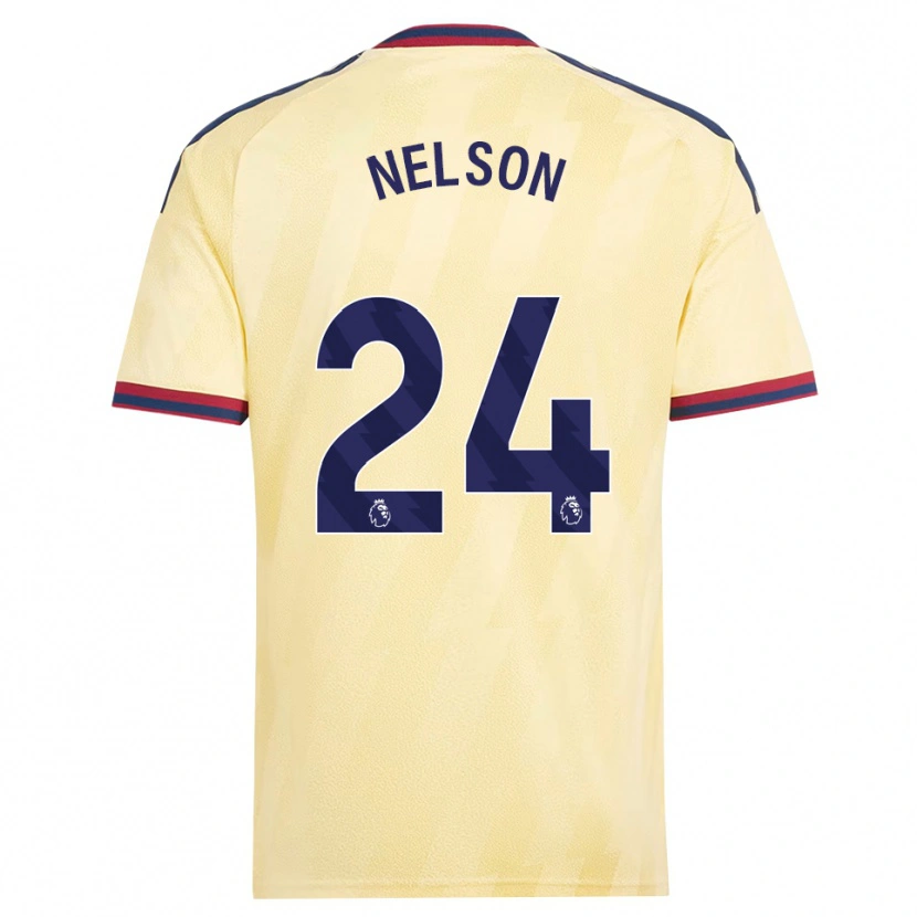 Danxen Mulher Camisola Reiss Nelson #24 Amarelo Claro Midnightblue Terceiro 2026/27 Camisa Brasil