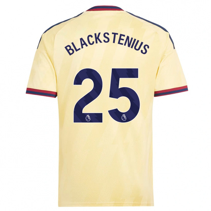 Danxen Mulher Camisola Stina Blackstenius #25 Amarelo Claro Midnightblue Terceiro 2026/27 Camisa Brasil