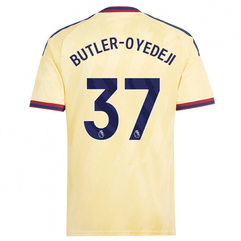 Danxen Mulher Camisola Nathan Butler-Oyedeji #37 Amarelo Claro Midnightblue Terceiro 2026/27 Camisa Brasil