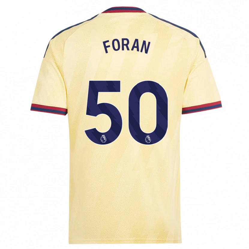 Danxen Mulher Camisola Taylor Foran #50 Amarelo Claro Midnightblue Terceiro 2026/27 Camisa Brasil