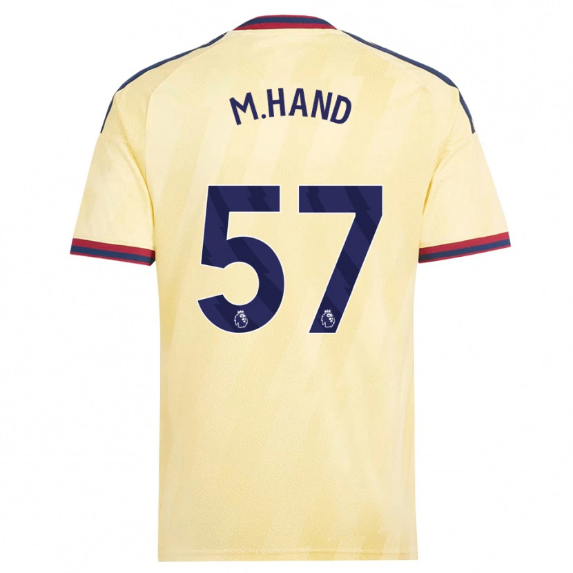 Danxen Mulher Camisola Ismail Oulad M'hand #57 Amarelo Claro Midnightblue Terceiro 2026/27 Camisa Brasil