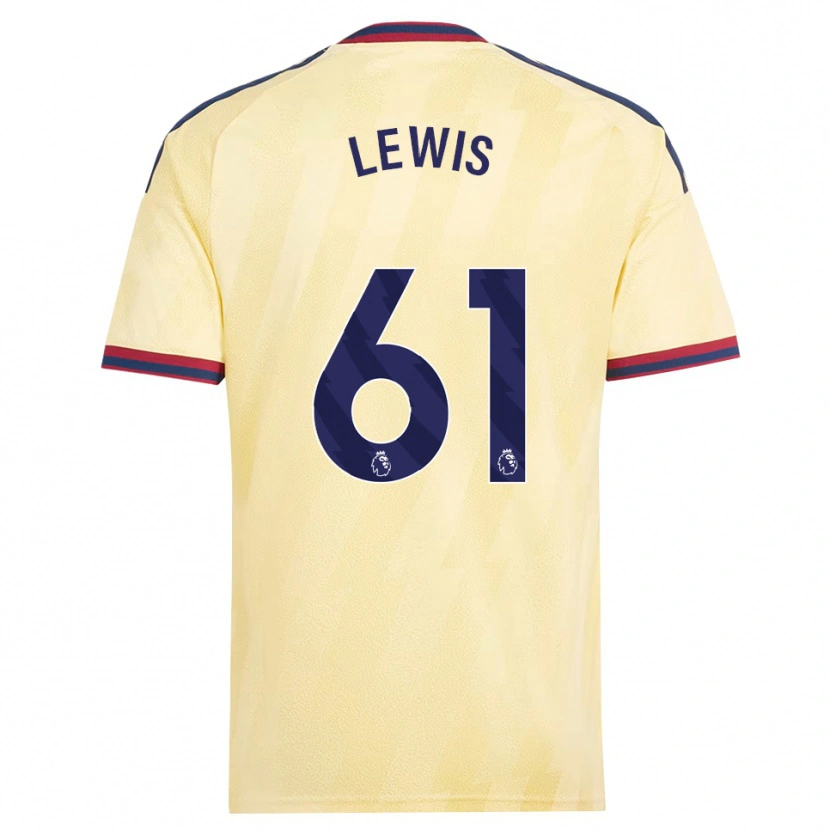 Danxen Mulher Camisola George Lewis #61 Amarelo Claro Midnightblue Terceiro 2026/27 Camisa Brasil