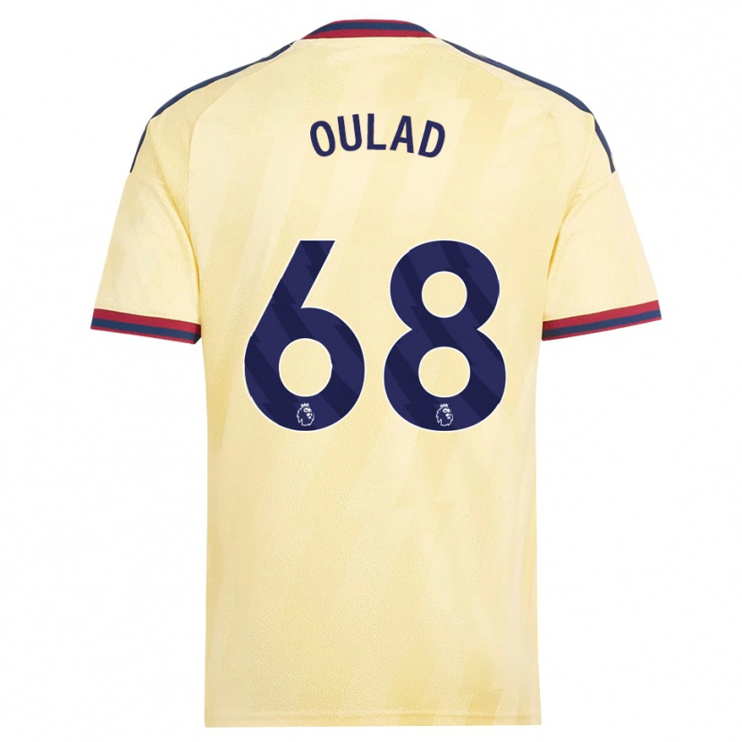 Danxen Mulher Camisola Salah-Eddine Oulad M'hand #68 Amarelo Claro Midnightblue Terceiro 2026/27 Camisa Brasil