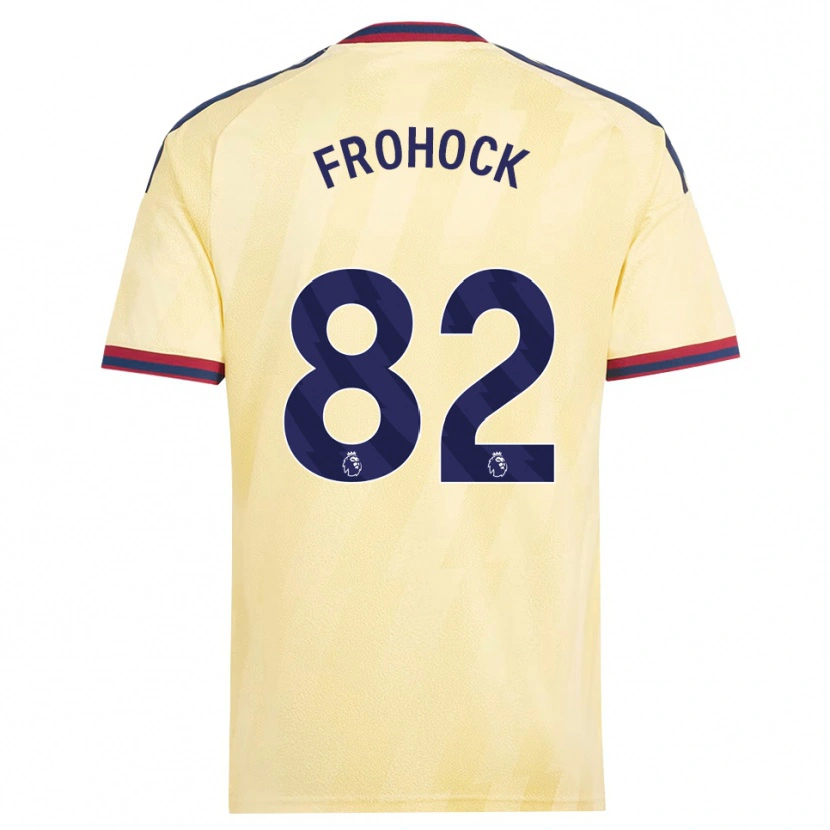 Danxen Mulher Camisola Marley Frohock #82 Amarelo Claro Midnightblue Terceiro 2026/27 Camisa Brasil