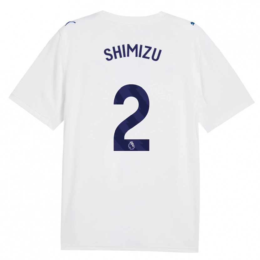 Danxen Mulher Camisola Risa Shimizu #2 Marinha Branco Terceiro 2026/27 Camisa Brasil