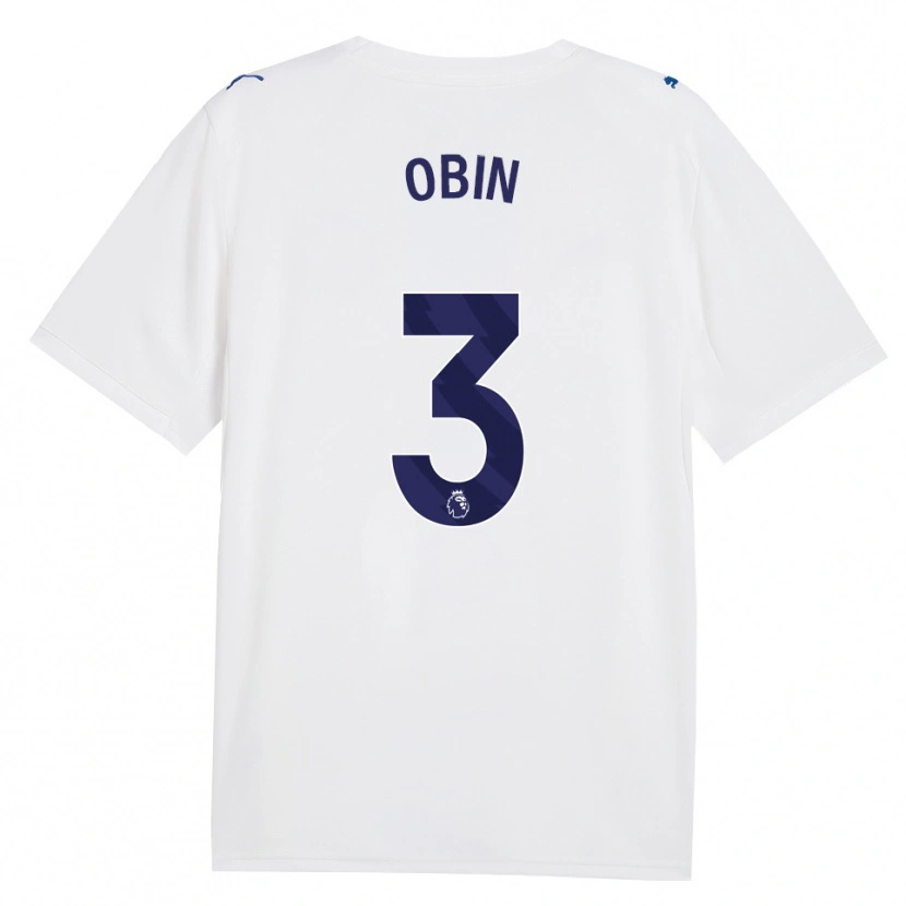 Danxen Mulher Camisola Yohann Obin #3 Marinha Branco Terceiro 2026/27 Camisa Brasil