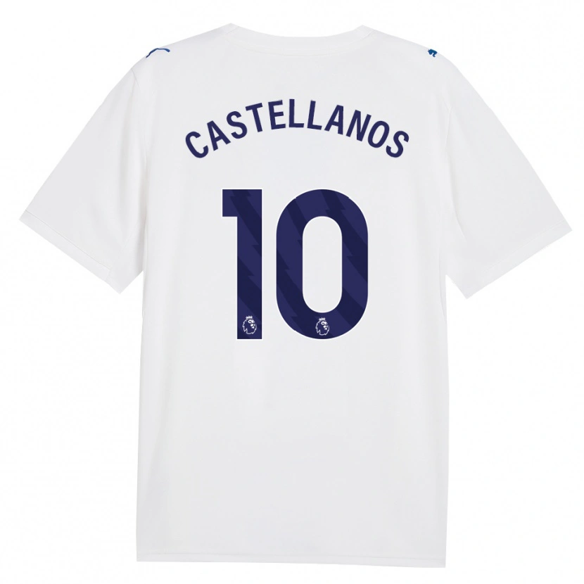 Danxen Mulher Camisola Deyna Castellanos #10 Marinha Branco Terceiro 2026/27 Camisa Brasil