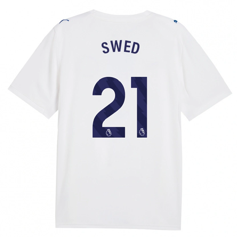 Danxen Mulher Camisola Hamza Swed #21 Marinha Branco Terceiro 2026/27 Camisa Brasil