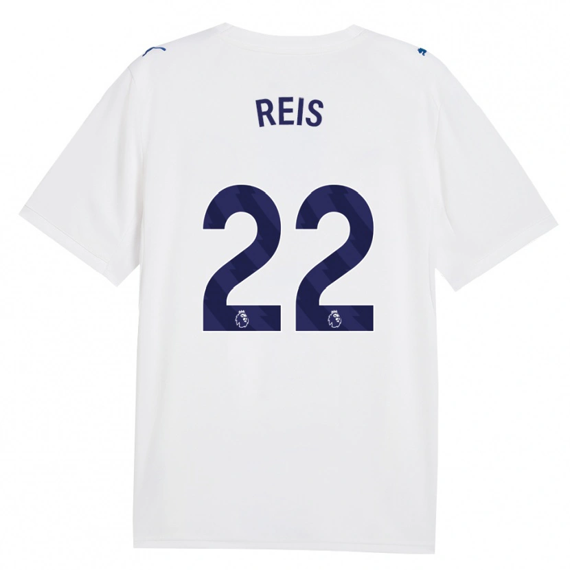 Danxen Mulher Camisola Vitor Reis #22 Marinha Branco Terceiro 2026/27 Camisa Brasil