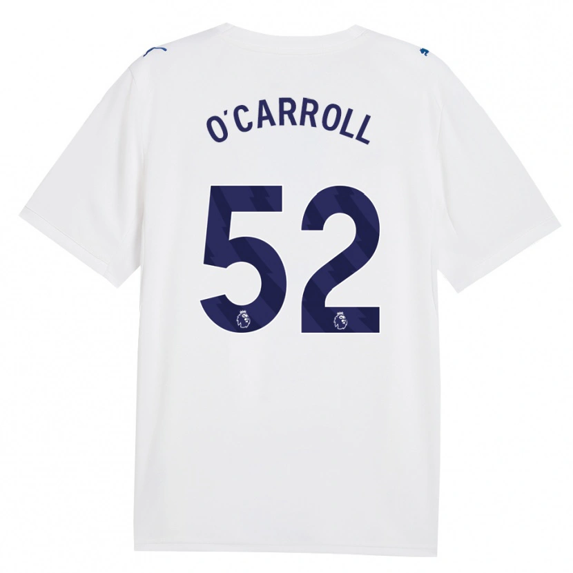 Danxen Mulher Camisola Eve O'carroll #52 Marinha Branco Terceiro 2026/27 Camisa Brasil