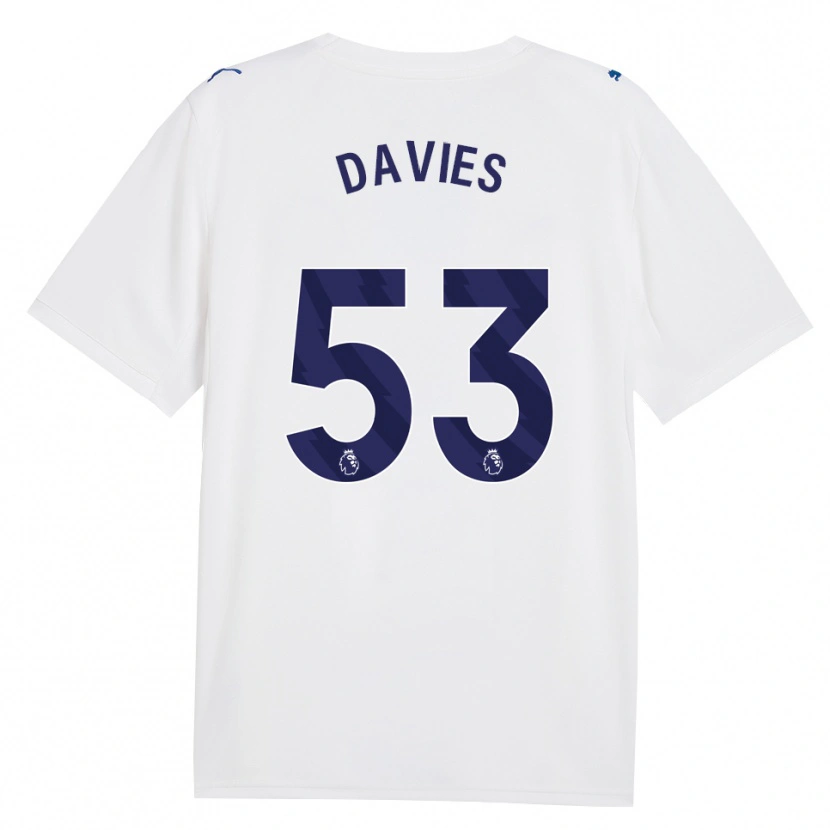Danxen Mulher Camisola Mayzee Davies #53 Marinha Branco Terceiro 2026/27 Camisa Brasil