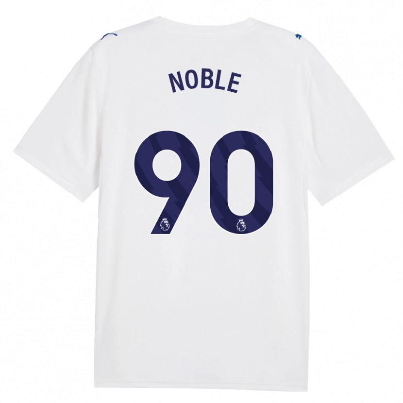 Danxen Mulher Camisola Kian Noble #90 Marinha Branco Terceiro 2026/27 Camisa Brasil