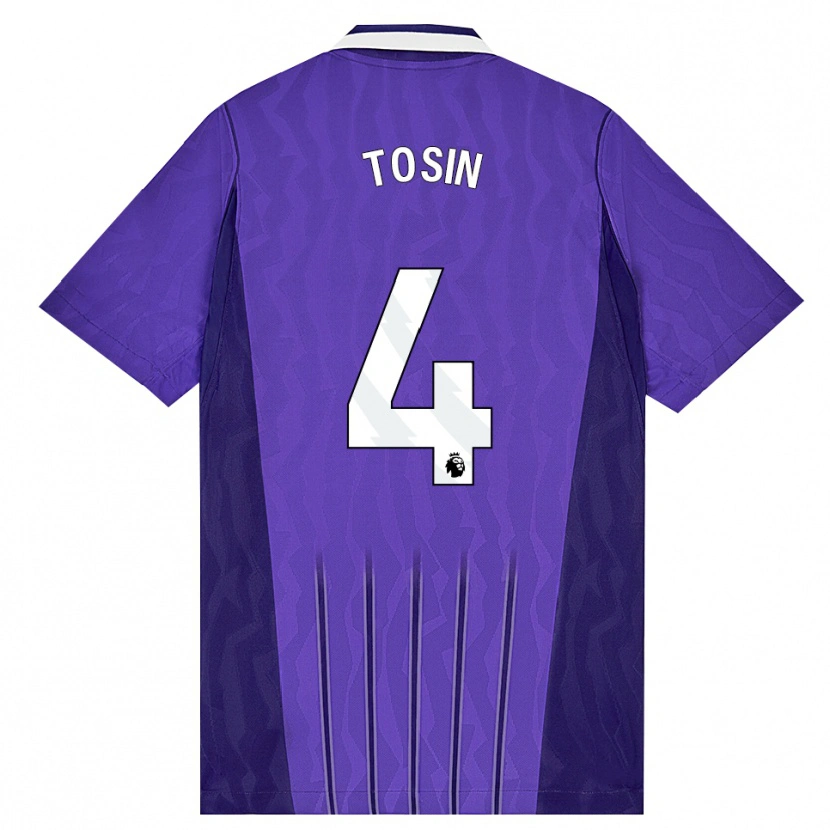 Danxen Mulher Camisola Tosin Adarabioyo #4 Roxo Branco Terceiro 2026/27 Camisa Brasil