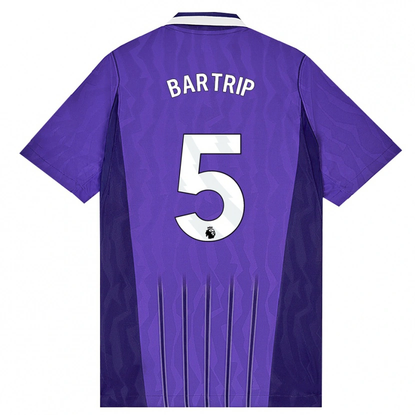 Danxen Mulher Camisola Molly Bartrip #5 Roxo Branco Terceiro 2026/27 Camisa Brasil