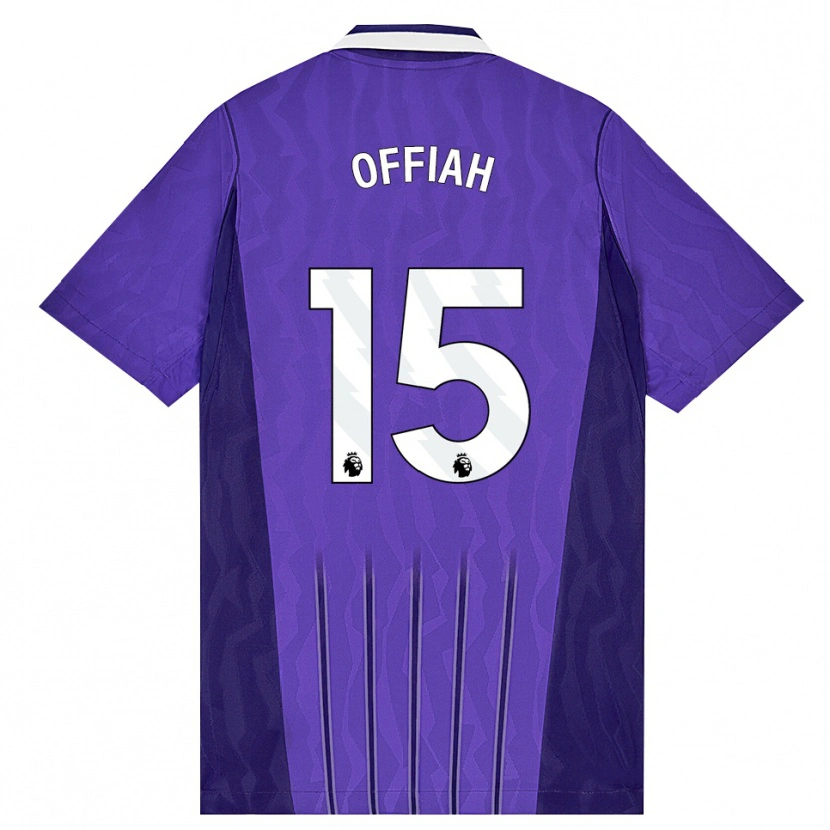 Danxen Mulher Camisola Phoenix Offiah #15 Roxo Branco Terceiro 2026/27 Camisa Brasil