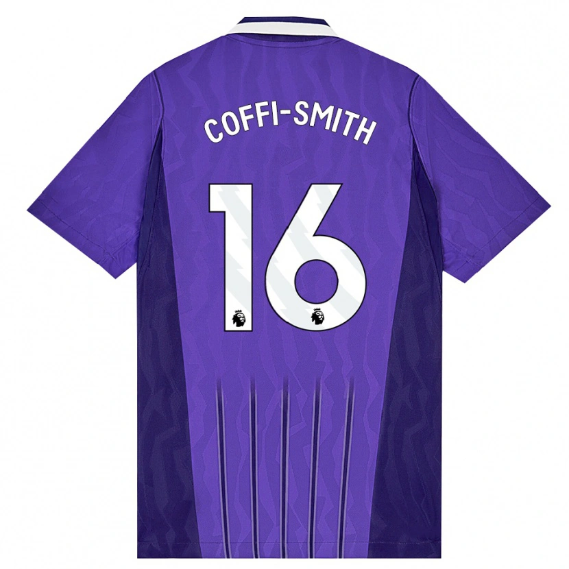 Danxen Mulher Camisola Courtney Coffi-Smith #16 Roxo Branco Terceiro 2026/27 Camisa Brasil