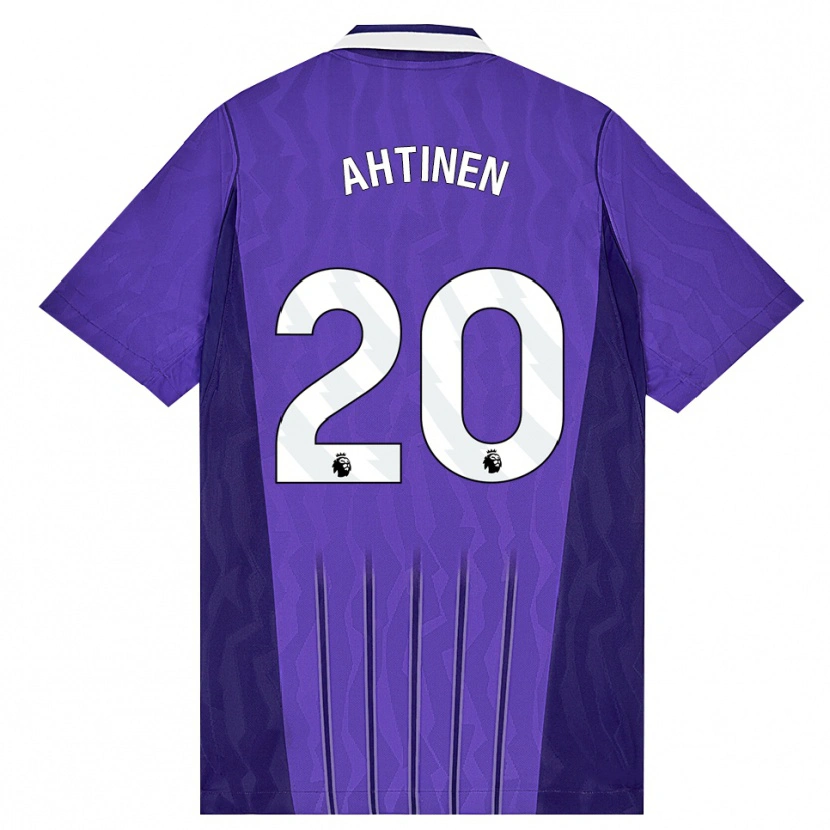 Danxen Mulher Camisola Olga Ahtinen #20 Roxo Branco Terceiro 2026/27 Camisa Brasil