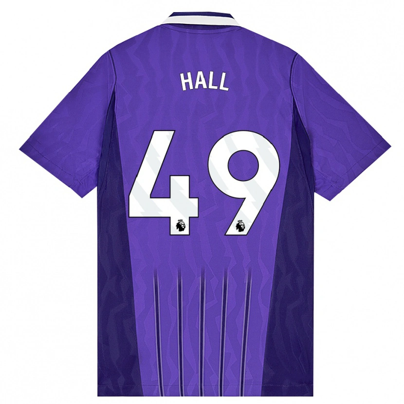 Danxen Mulher Camisola Tyrese Hall #49 Roxo Branco Terceiro 2026/27 Camisa Brasil