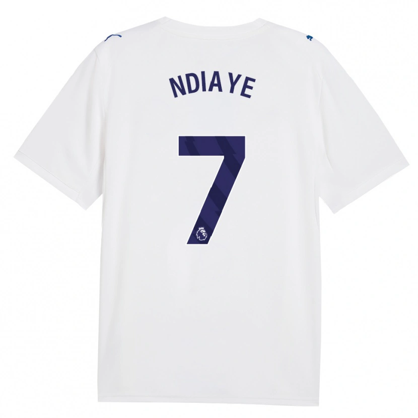 Danxen Mulher Camisola Iliman Ndiaye #7 Marinha Branco Terceiro 2026/27 Camisa Brasil