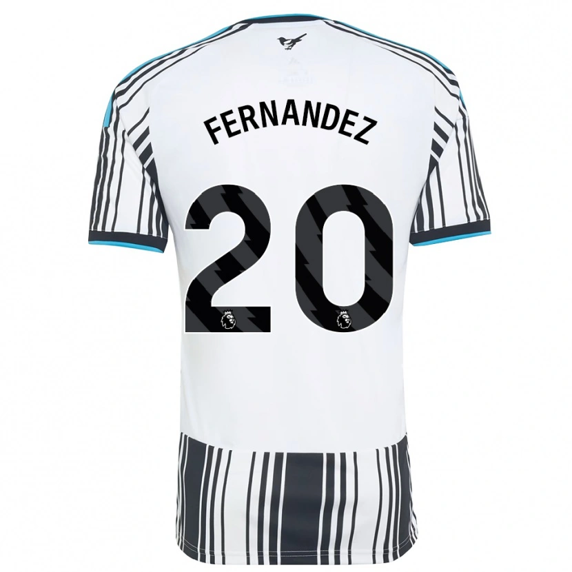 Danxen Mulher Camisola Matias Fernandez-Pardo #20 Skyblue Preto Branco Principal 2026/27 Camisa Brasil