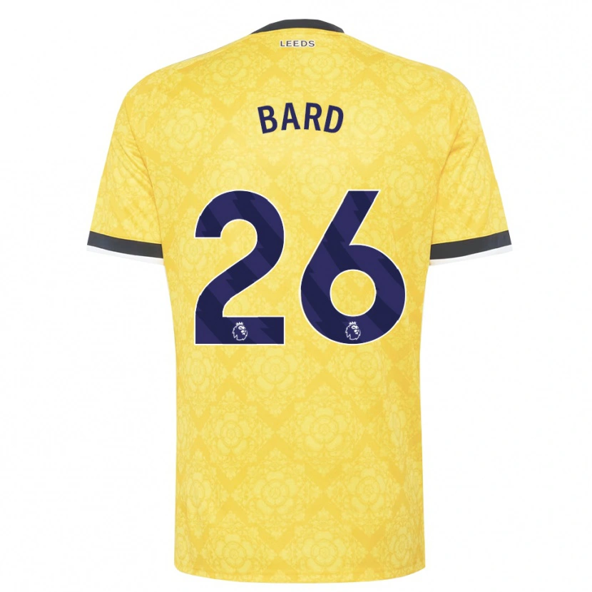 Danxen Mulher Camisola Melvin Bard #26 Amarelo Branco Preto Alternativa 2026/27 Camisa Brasil