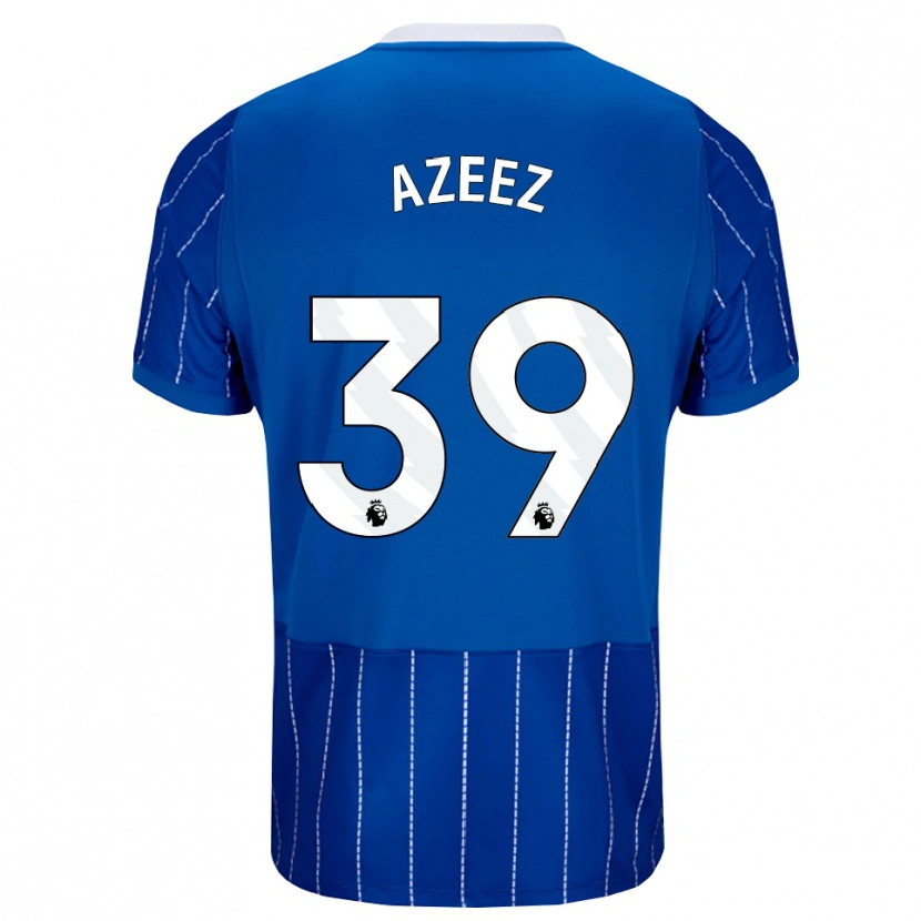Danxen Mulher Camisola Femi Azeez #39 Mediumblue Branco Principal 2026/27 Camisa Brasil