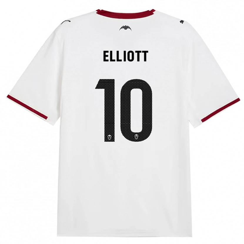 Danxen Criança Camisola Harvey Elliott #10 Preto Branco Vermelho Amarelo Principal 2026/27 Camisa Brasil