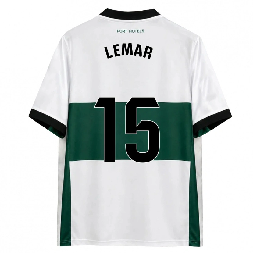 Danxen Criança Camisola Thomas Lemar #15 Verde Branco Vermelho Principal 2026/27 Camisa Brasil